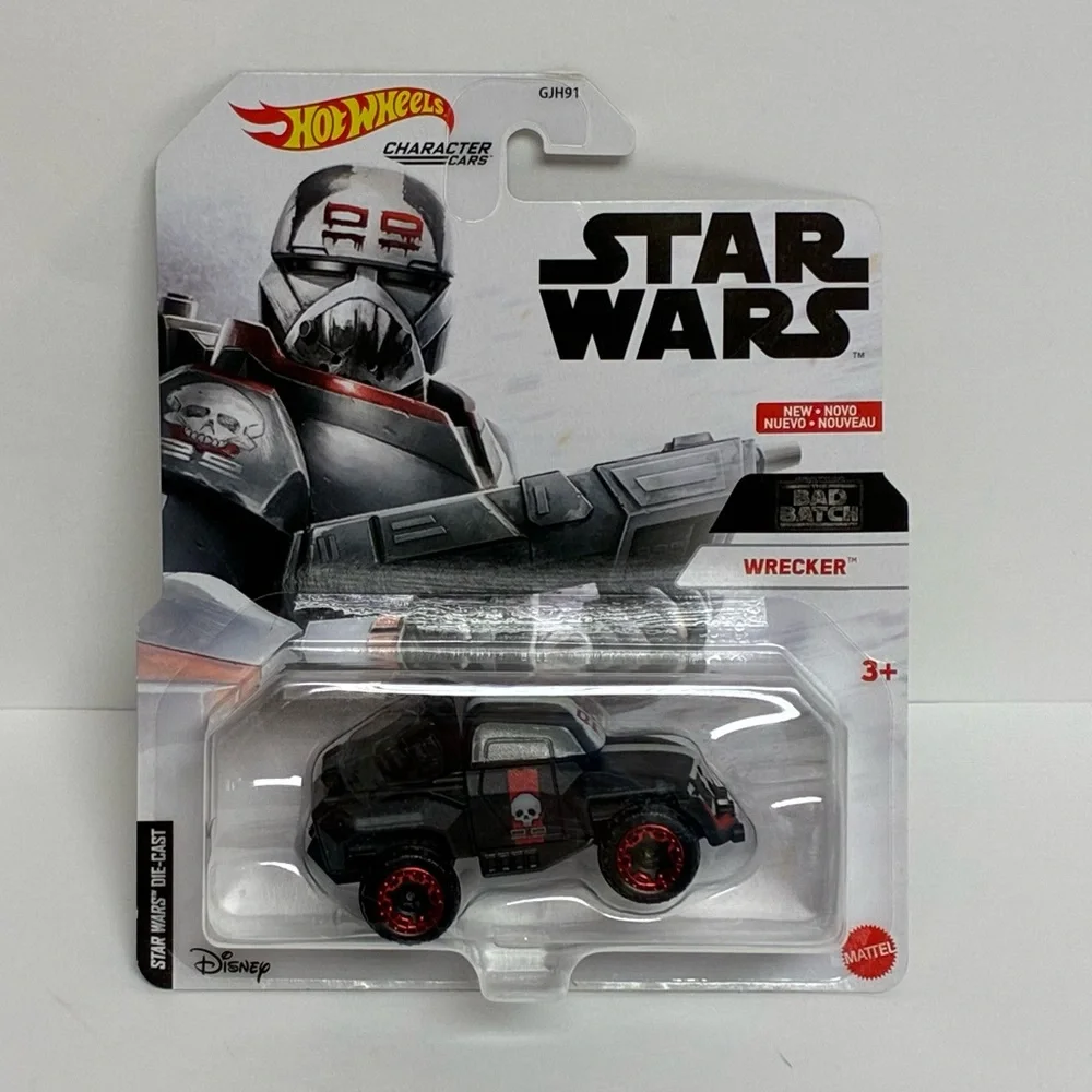 Hot Wheels Star Wars The Bad Batch Wrecker Character Car GJH91 2020 NEW